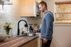 Delta Essa(R): Touch<sub>2</sub>O(R) Technology Kitchen Faucet with Touchless Technology