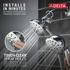 Delta Universal Showering Components: 5-Setting Combo Pack with Anywhere Mount