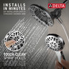 Delta Universal Showering Components: In2ition(R) 4-Setting Two-in-One Shower