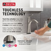 Delta Lineax(TM): Touch2O Bathroom Faucet with Touchless Technology