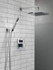 Delta Modern: Monitor(R) 14 Series Shower with Raincan, Hand Shower & Rough Valve