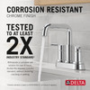 Delta Nicoli(R): Two Handle Centerset Bathroom Faucet