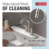 Delta Nicoli(R): Two Handle Centerset Pull-Down Bathroom Faucet