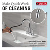 Delta Nicoli(R): Two Handle Centerset Pull-Down Bathroom Faucet