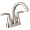 Delta Lineax(TM): Two Handle Tract-Pack Centerset Bathroom Faucet