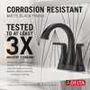Delta Lineax(TM): Two Handle Centerset Bathroom Faucet