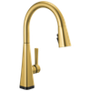 Delta Lenta(R): Single-Handle Pull-Down Kitchen Faucet with Touch<sub>2</sub>O(R) Technology