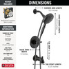 Delta Nicoli(R): Monitor(R) 14 Series Tub and Shower with SureDock(R) Hand Shower