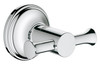 Grohe 40656001 Essentials Authentic Metal 2.32-in. Robe Hook