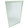 18in x 32in d Mirror in Satin Nickel