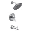 Brantford M-CORE 2-Series Tub and Shower Trim with Rainshower