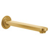 Greenfield Brushed gold one-handle non diverter tub filler