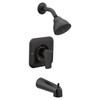 Rizon Matte black Eco-Performance Tub/Shower