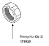 Commercial Parts & Accessories Fitting Nut Kit (Package of 3)