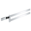 Grohe 40768000 Selection Cube 15-3/4" Double Towel Bar in StarLight Chrome