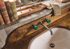Brizo Beauclere(R): Wall Mount Lavatory Wheel Handle Kit