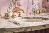 Brizo Beauclere(R): Widespread Lavatory Wheel Handle Kit