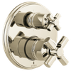 Brizo Invari(R): Pressure Balance Valve With Integrated 6-Function Diverter Trim - Less Handles