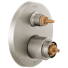 Brizo Odin(R): Pressure Balance Valve with Integrated 6-Function Diverter Trim - Less Handles
