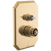 Brizo Beauclere(R): Pressure Balance Valve with Integrated 6-Function Diverter Trim - Less Handles