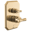 Brizo Beauclere(R): Pressure Balance Valve with Integrated 6-Function Diverter Trim - Less Handles
