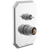 Brizo Beauclere(R): Pressure Balance Valve with Integrated 6-Function Diverter Trim - Less Handles