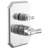 Brizo Beauclere(R): Pressure Balance Valve with Integrated 6-Function Diverter Trim - Less Handles