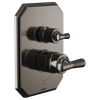 Brizo Beauclere(R): Pressure Balance Valve with Integrated 6-Function Diverter Trim - Less Handles