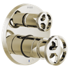 Brizo Litze(R): Pressure Balance Valve with Integrated 6-Function Diverter Trim - Less Handles