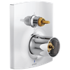 Brizo Kintsu(R): Pressure Balance Valve with Integrated 6-Function Diverter Trim - Less Handles