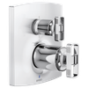 Brizo Kintsu(R): Pressure Balance Valve with Integrated 6-Function Diverter Trim - Less Handles