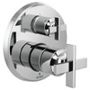 Brizo Levoir(TM): Pressure Balance Valve With Integrated 3-Function Diverter Trim - Less Handles