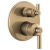 Brizo Invari(R): Pressure Balance Valve With Integrated 3-Function Diverter Trim - Less Handles