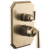Brizo Beauclere(R): Pressure Balance Valve with Integrated 3-Function Diverter Trim - Less Handles