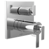 Brizo Frank Lloyd Wright(R): TempAssure(R) Thermostatic Valve with 3-Function Integrated Diverter Trim - Less Handles