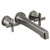 Brizo Levoir(TM): Two-Handle Wall Mount Tub Filler - Less Handles