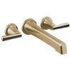 Brizo Levoir(TM): Two-Handle Wall Mount Tub Filler - Less Handles