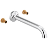 Brizo Odin(R): Two-Handle Wall Mount Tub Filler - Less Handles