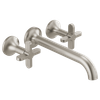Brizo Odin(R): Two-Handle Wall Mount Tub Filler - Less Handles