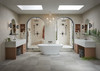 Brizo Allaria(R): Two-Handle Wall Mount Tub Filler - Less Handles