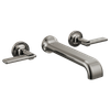 Brizo Allaria(R): Two-Handle Wall Mount Tub Filler - Less Handles