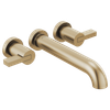 Brizo Litze(R): Two-Handle Wall Mount Tub Filler - Less Handles