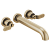 Brizo Litze(R): Two-Handle Wall Mount Tub Filler - Less Handles