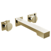 Brizo Frank Lloyd Wright(R): Two-Handle Wall Mount Tub Filler - Less Handles