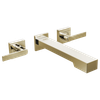 Brizo Frank Lloyd Wright(R): Two-Handle Wall Mount Tub Filler - Less Handles