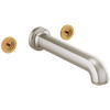 Brizo Kintsu(R): Two Handle Wall Mount Tub Filler
