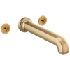 Brizo Kintsu(R): Two Handle Wall Mount Tub Filler