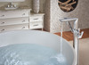 Brizo Vettis(R): Single-Handle Floor Mount Tub Filler