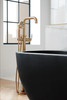 Brizo Litze(R): Single-Handle Freestanding Tub Filler - Less Handle