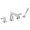 Brizo Levoir(TM): Roman Tub Faucet With Handshower - Less Handles